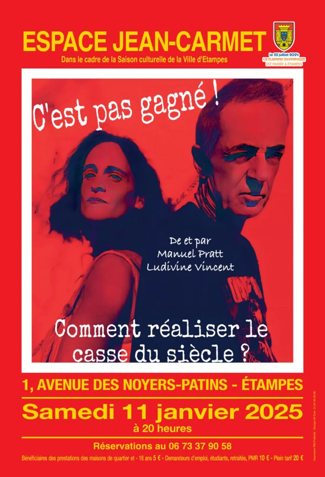 ÉTAMPES (91) - Spectacle : C’est pas gagné !