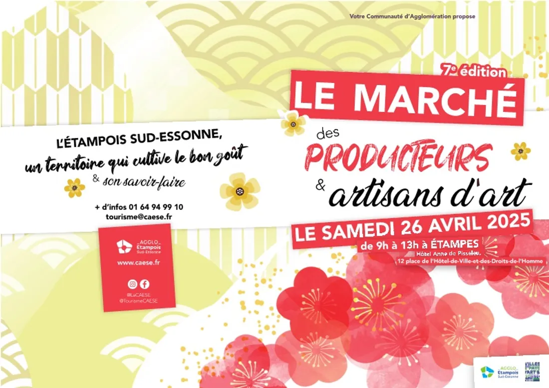 ÉTAMPES (91) - Le Marché des producteurs & artisans d'art
