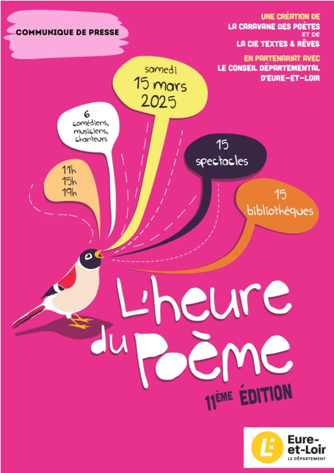 L'Heure du poème - 15 mars 2025