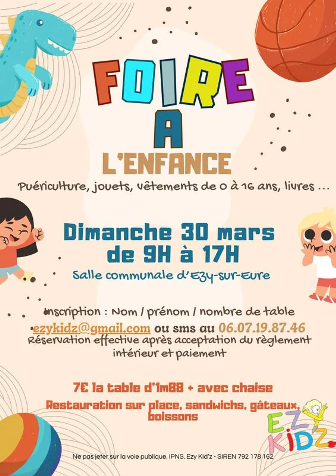 ÉZY-SUR-EURE (27) - Foire à l'enfance