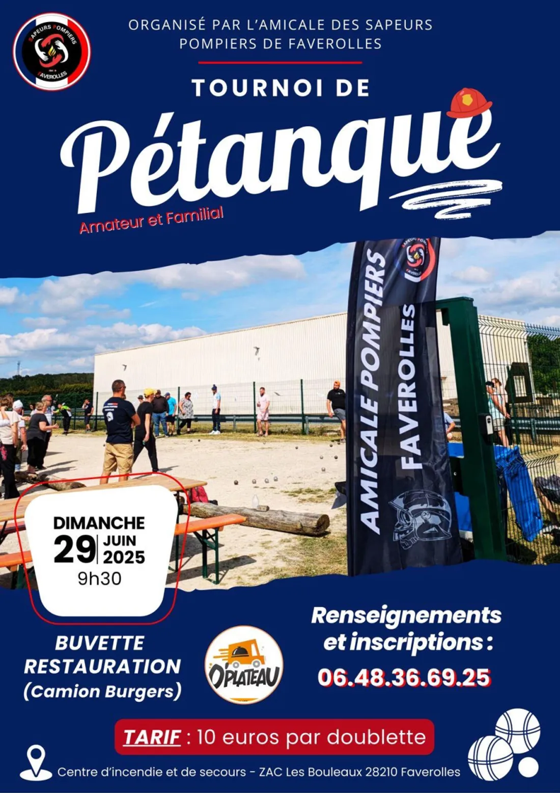 FAVEROLLES - Tournoi de pétanque