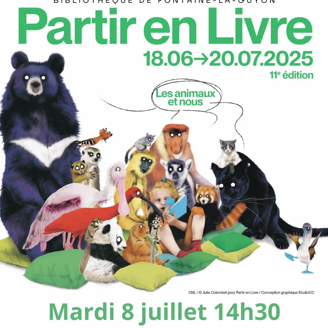 FONTAINE-LA-GUYON - Partir en livre