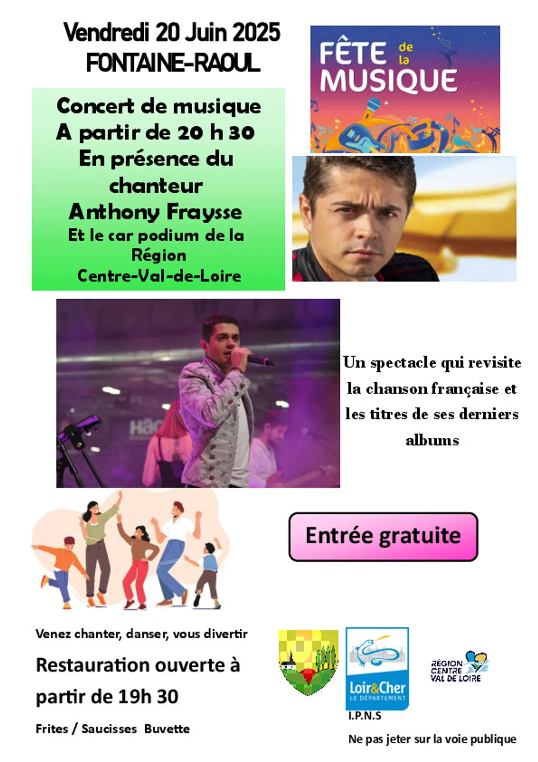 FONTAINE-RAOUL (41) - Fête de la musique
