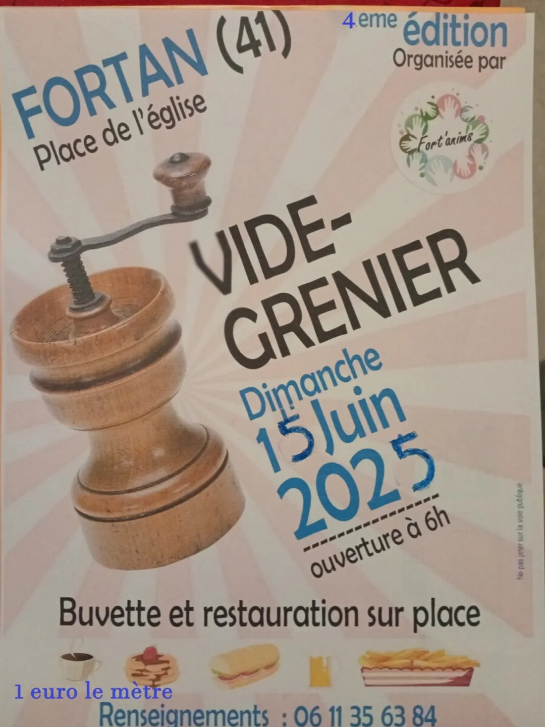 FORTAN (41) - Vide-greniers de Fort'anims