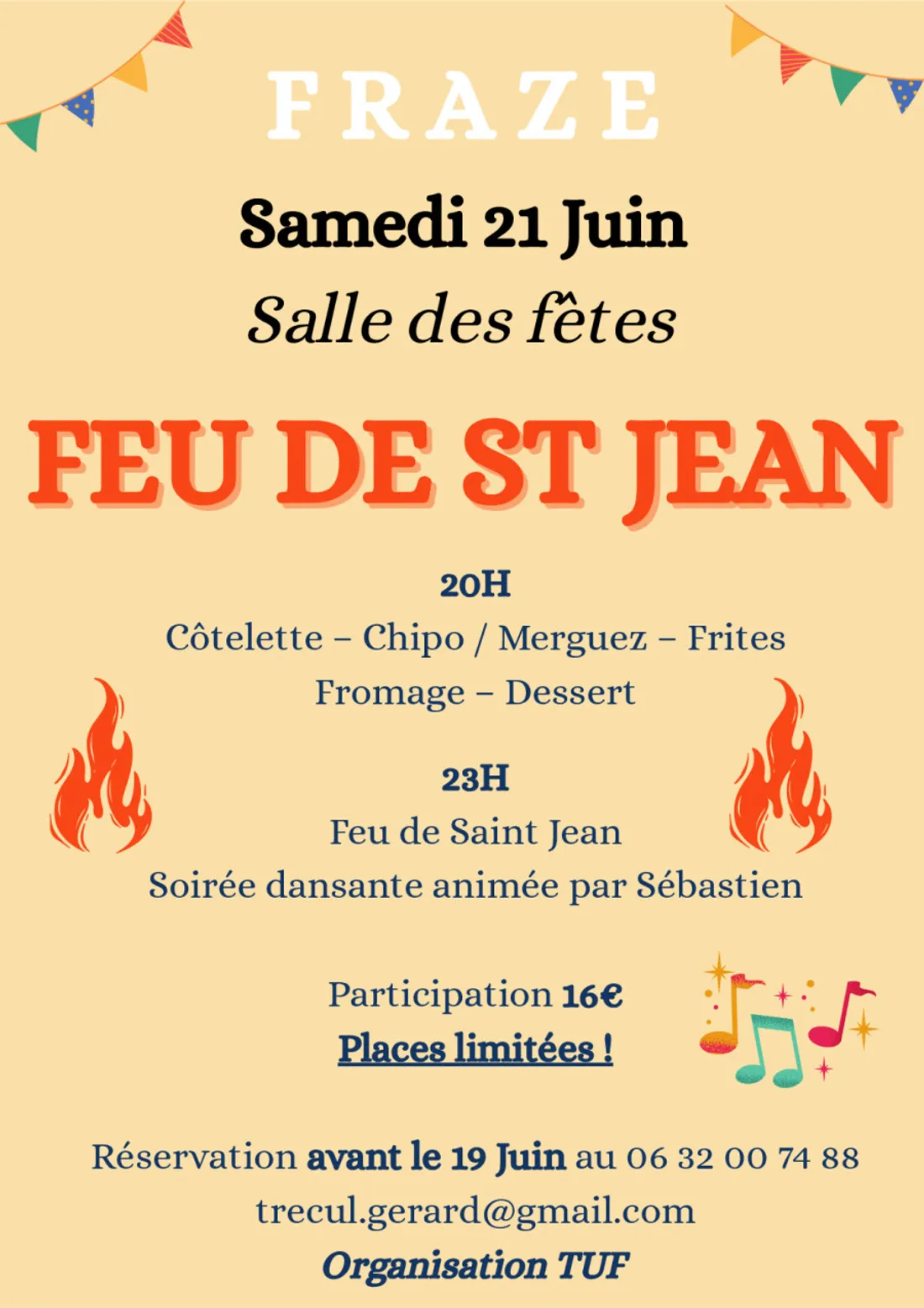FRAZÉ - Feu de la Saint-Jean