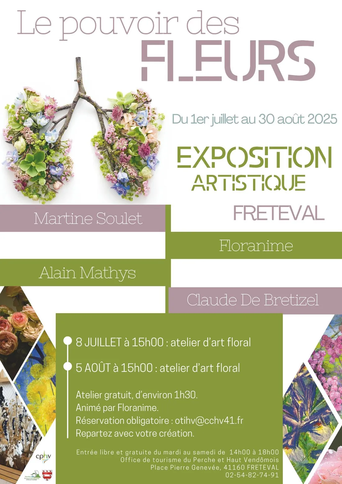 FRÉTEVAL (41) - Exposition artistique