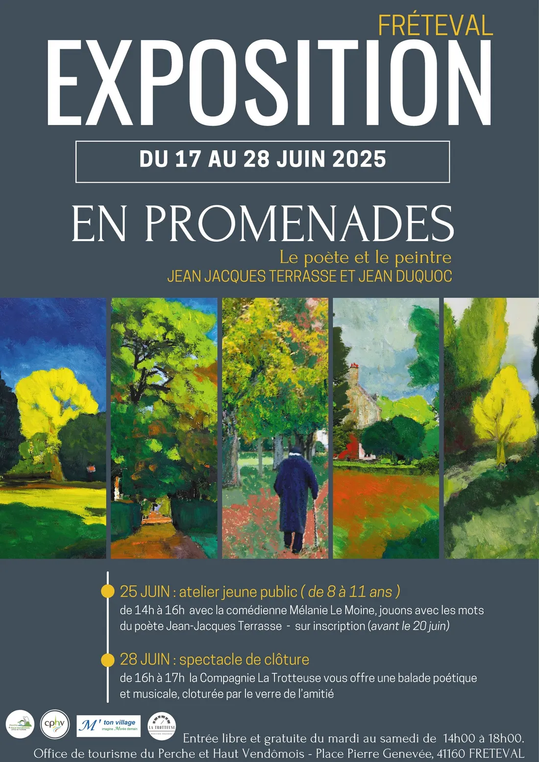 FRÉTEVAL (41) : Exposition : En promenades