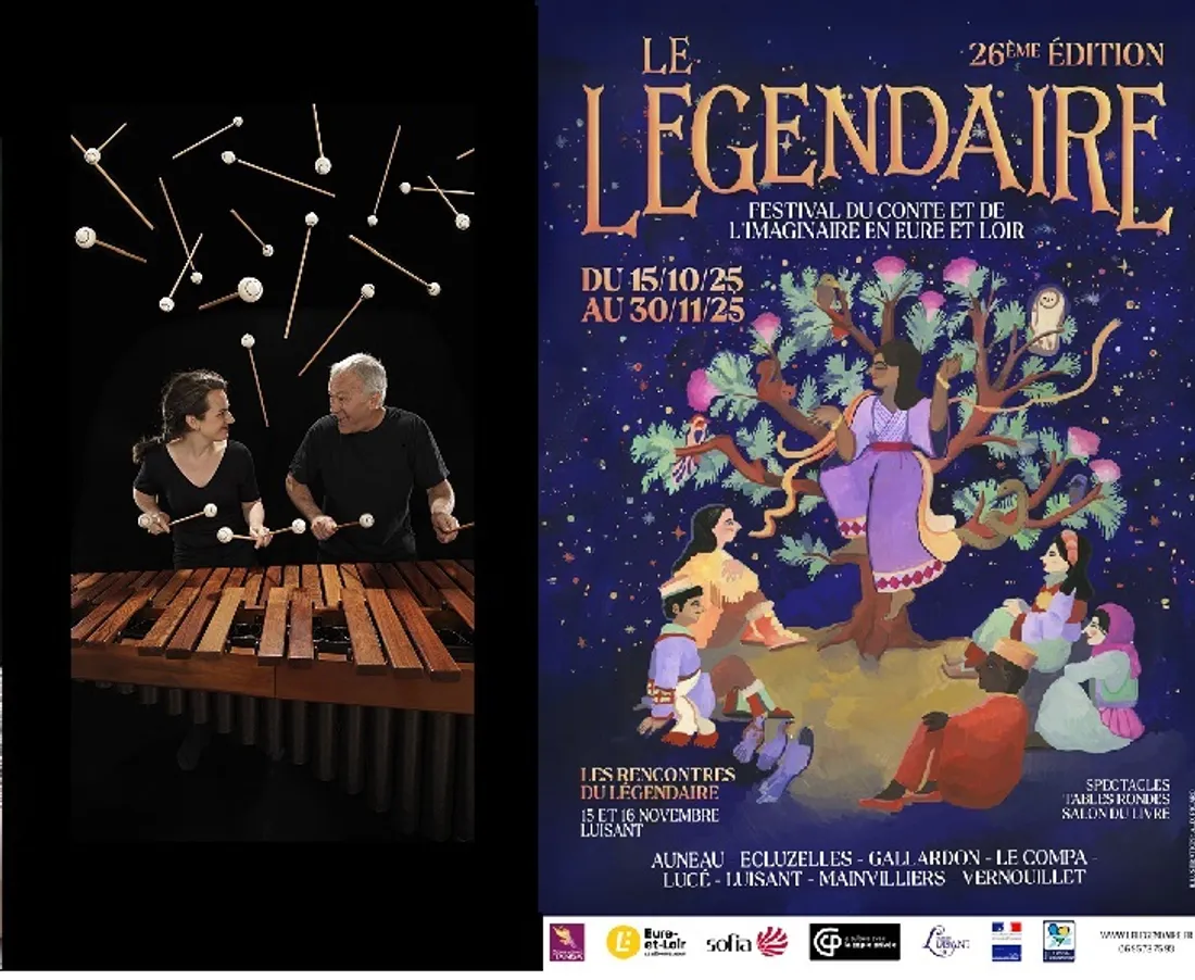 GALLARDON - Festival Le Légendaire : Pas de deux pour un concert d'histoires
