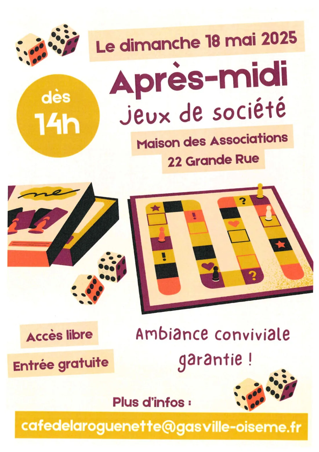 GASVILLE-OISÈME - Après-midi jeux de société