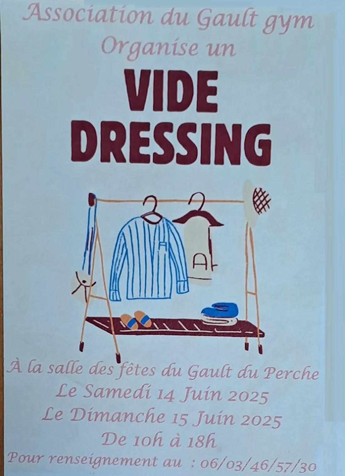 LE GAULT-DU-PERCHE (41) - Vide dressing du Gault Gym
