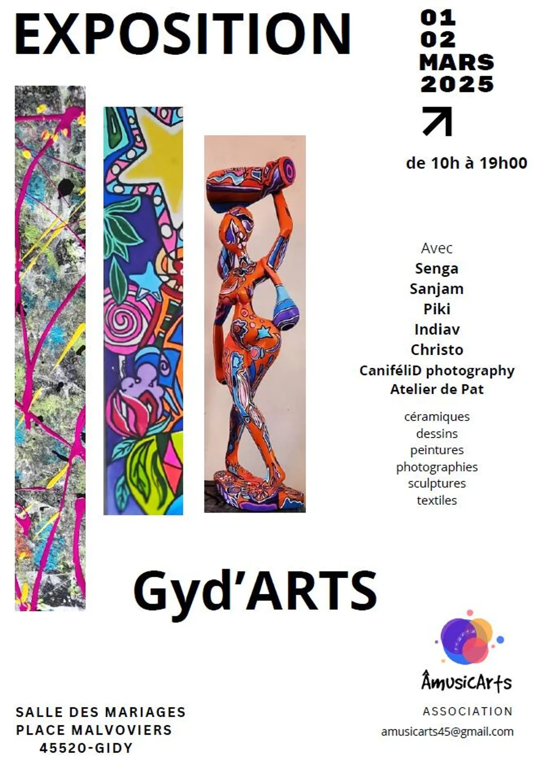 GIDY (45) - Exposition : Gyd'Arts