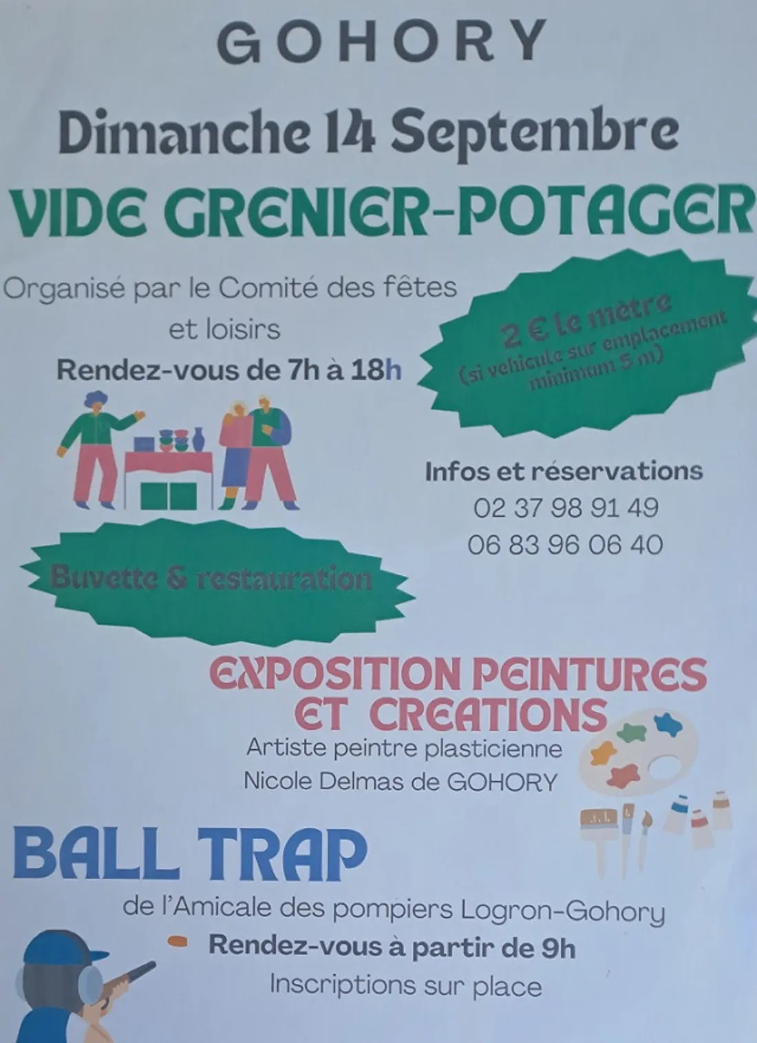GOHORY - Vide-greniers, vide-potagers, ball-trap
