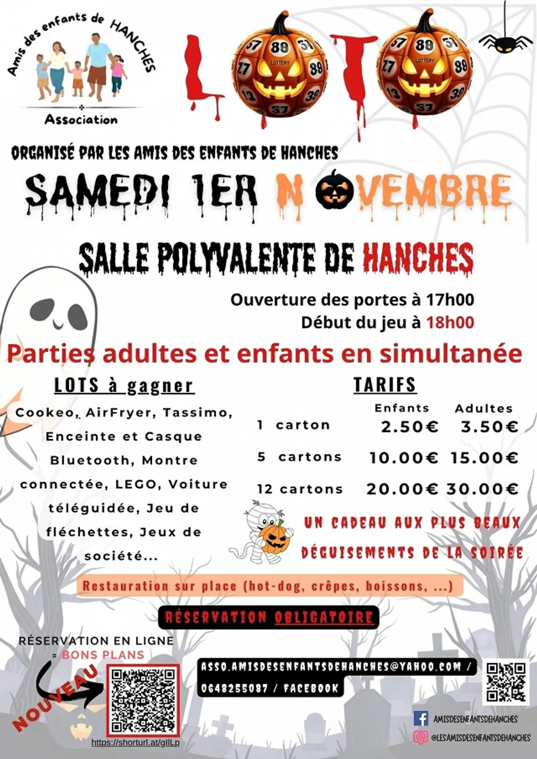 HANCHES - Loto des Amis des Enfants