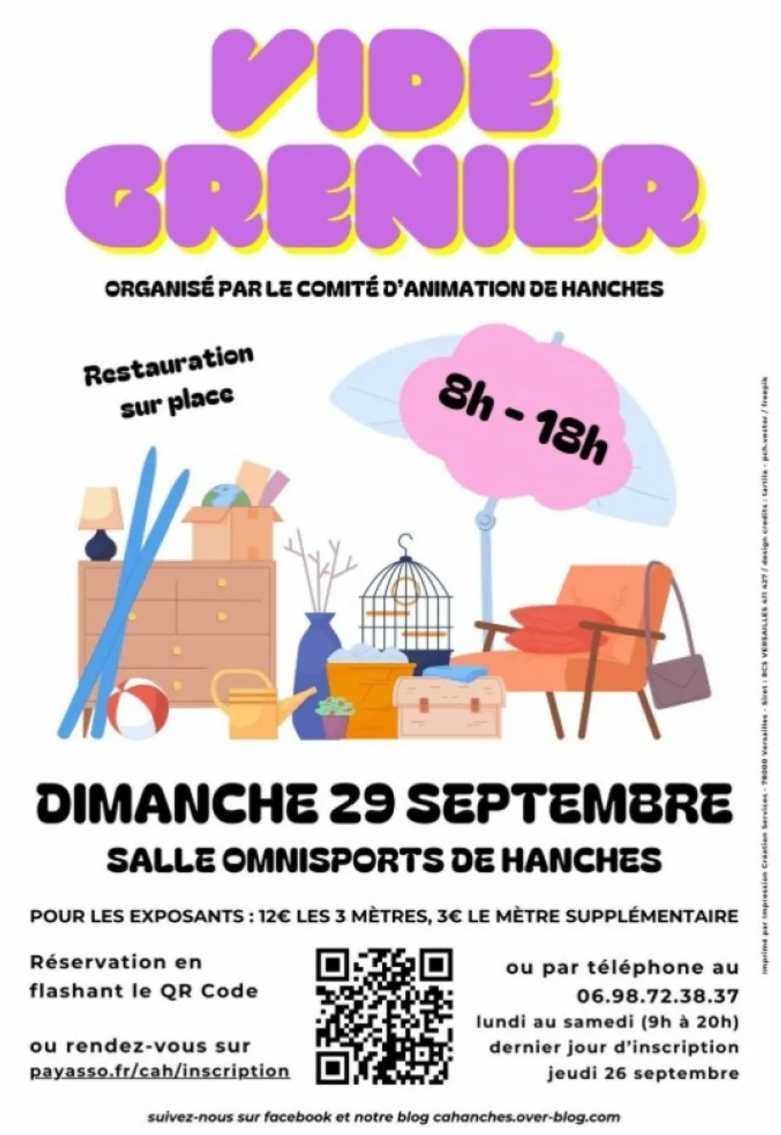 HANCHES - Vide-greniers du Comité d'animation