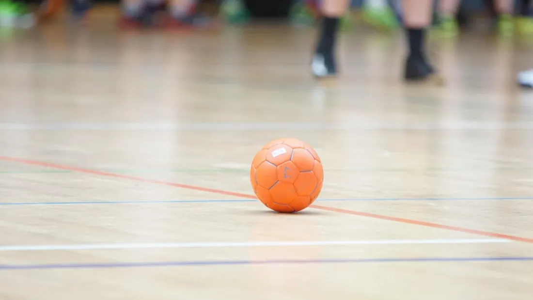 Ballon de handball. Photo d'illustration © Image libre de droits