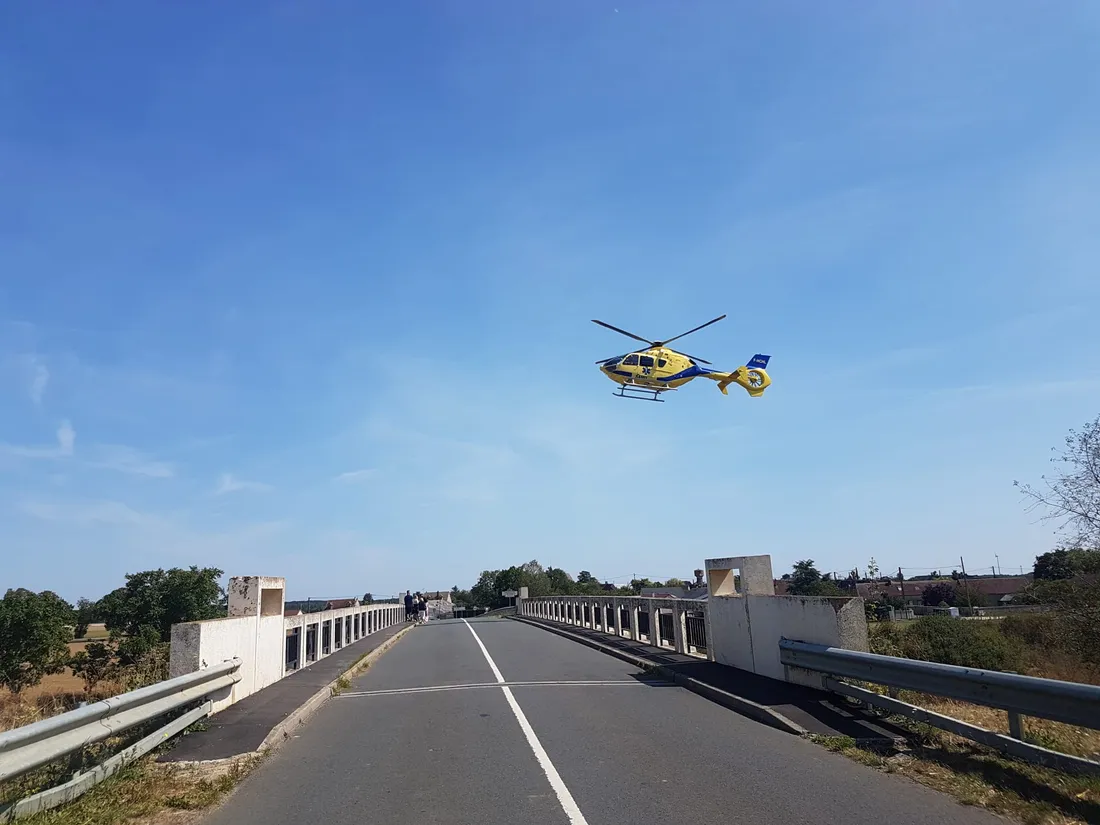hélicoptère samu