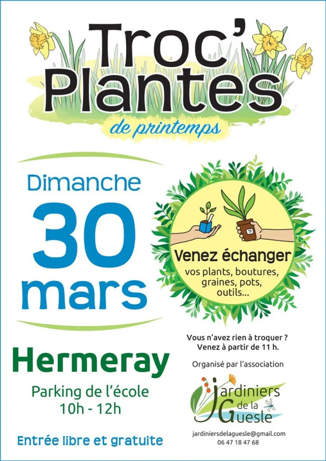 HERMERAY (78) - Troc' Plantes