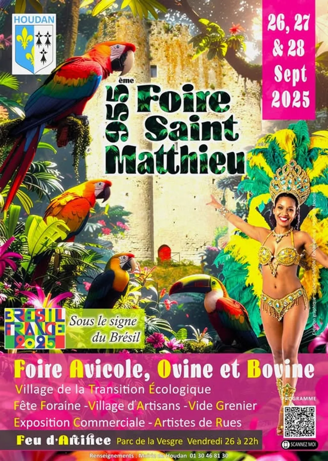 HOUDAN (78) – 955e Foire de la Saint Matthieu