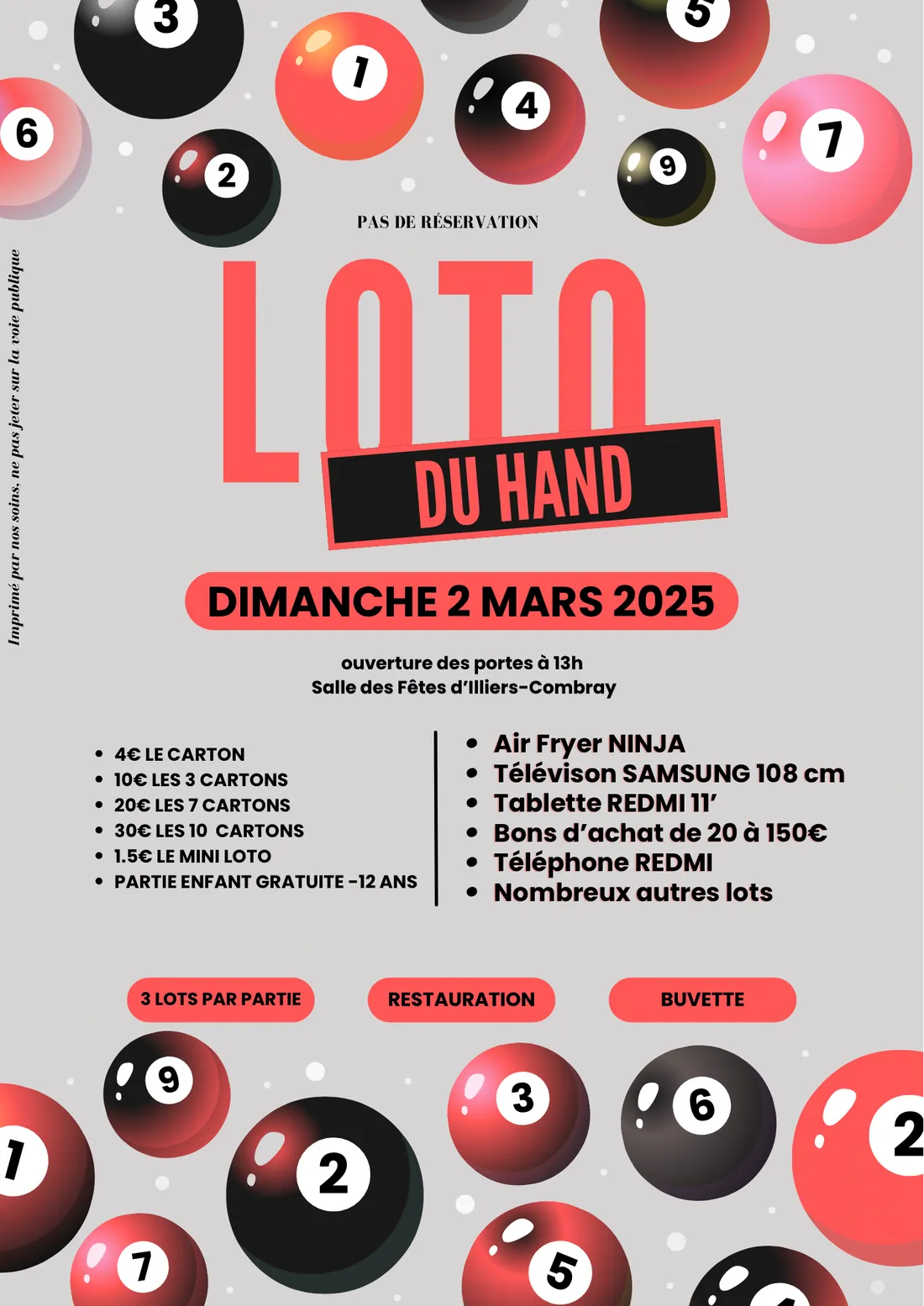 ILLIERS-COMBRAY - Loto du Hand