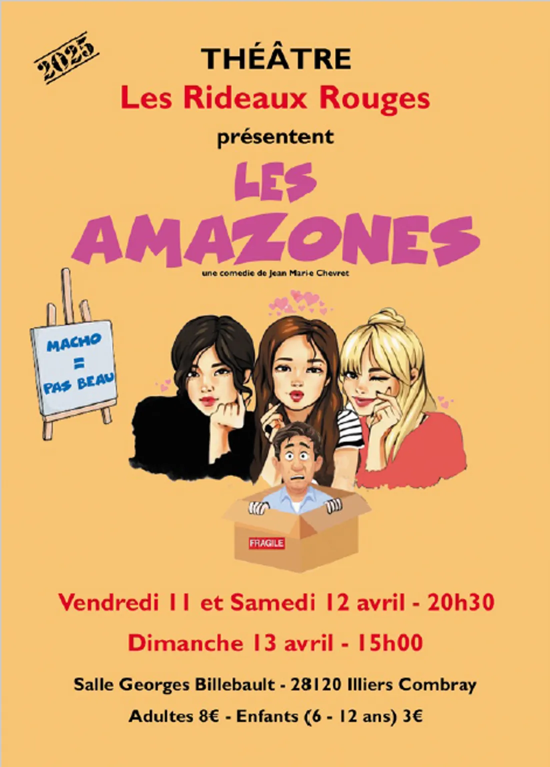 ILLIERS-COMBRAY - Théâtre : Les Amazones