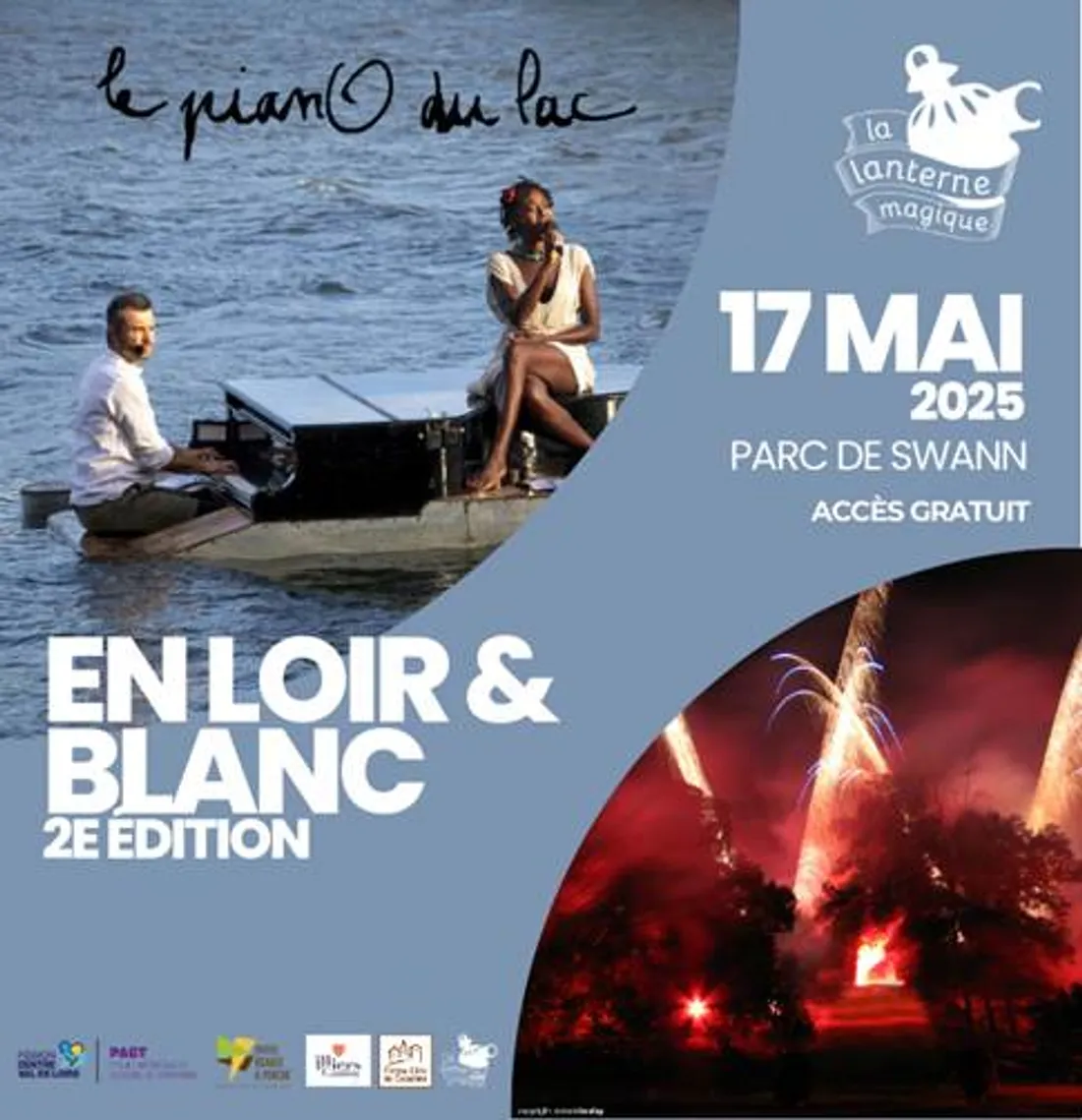 ILLIERS-COMBRAY - Spectacle musical et pyrotechnique : En Loir & Blanc
