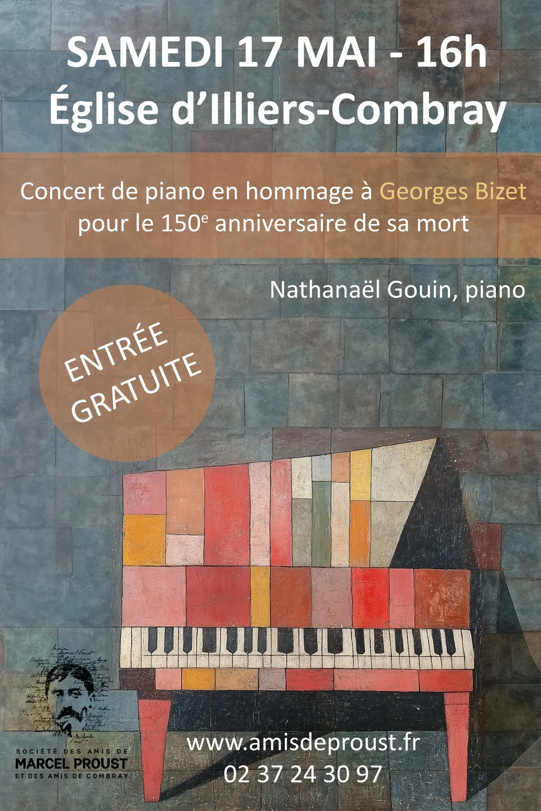 ILLIERS-COMBRAY - Journée des Aubépines : conférence, concert, lecture