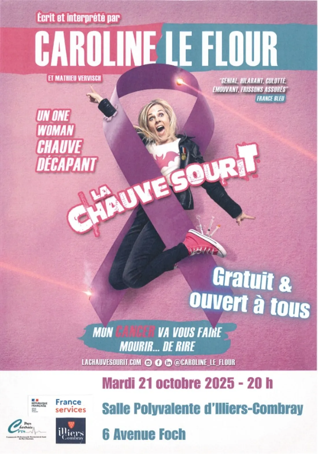 ILLIERS-COMBRAY - Théâtre : La Chauve sourit