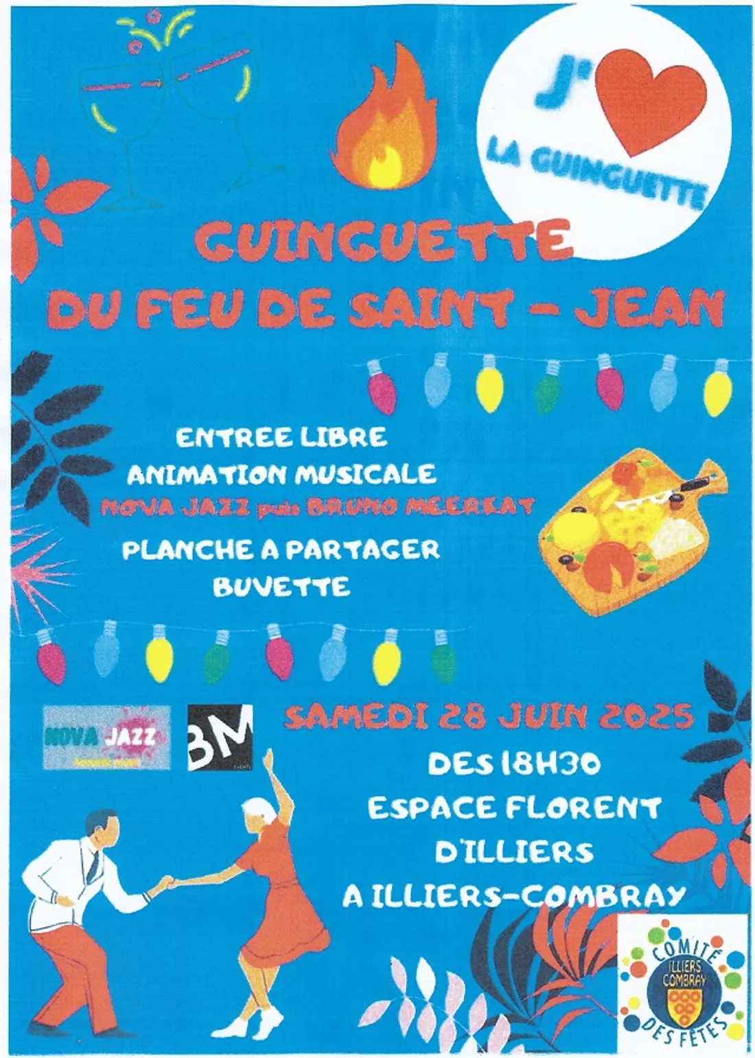 ILLIERS-COMBRAY - Guinguette du feu de Saint-Jean