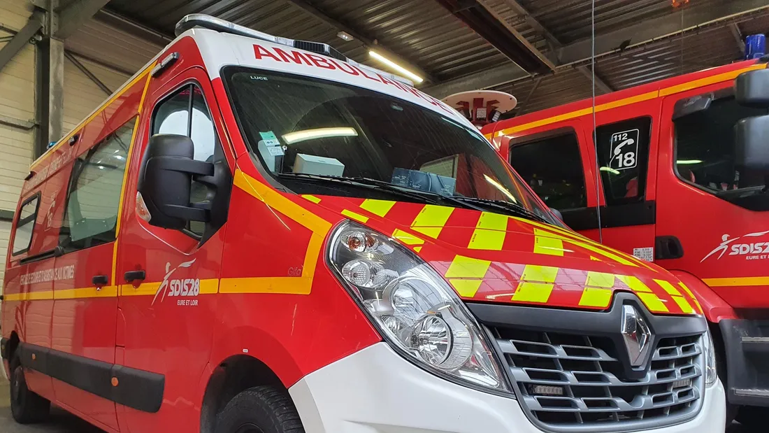 Ambulance pompiers illustration