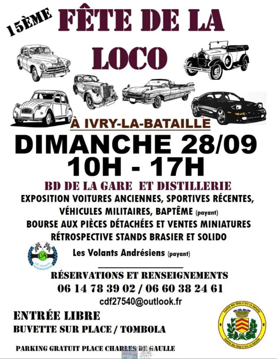 IVRY-LA-BATAILLE (27) - Fête de la Loco