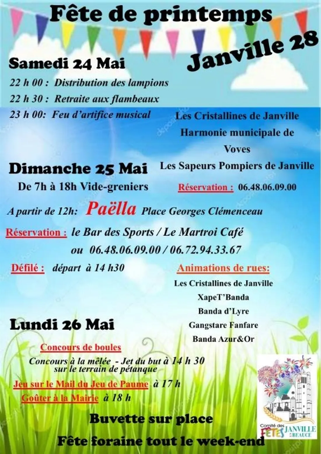 JANVILLE - Fête de printemps