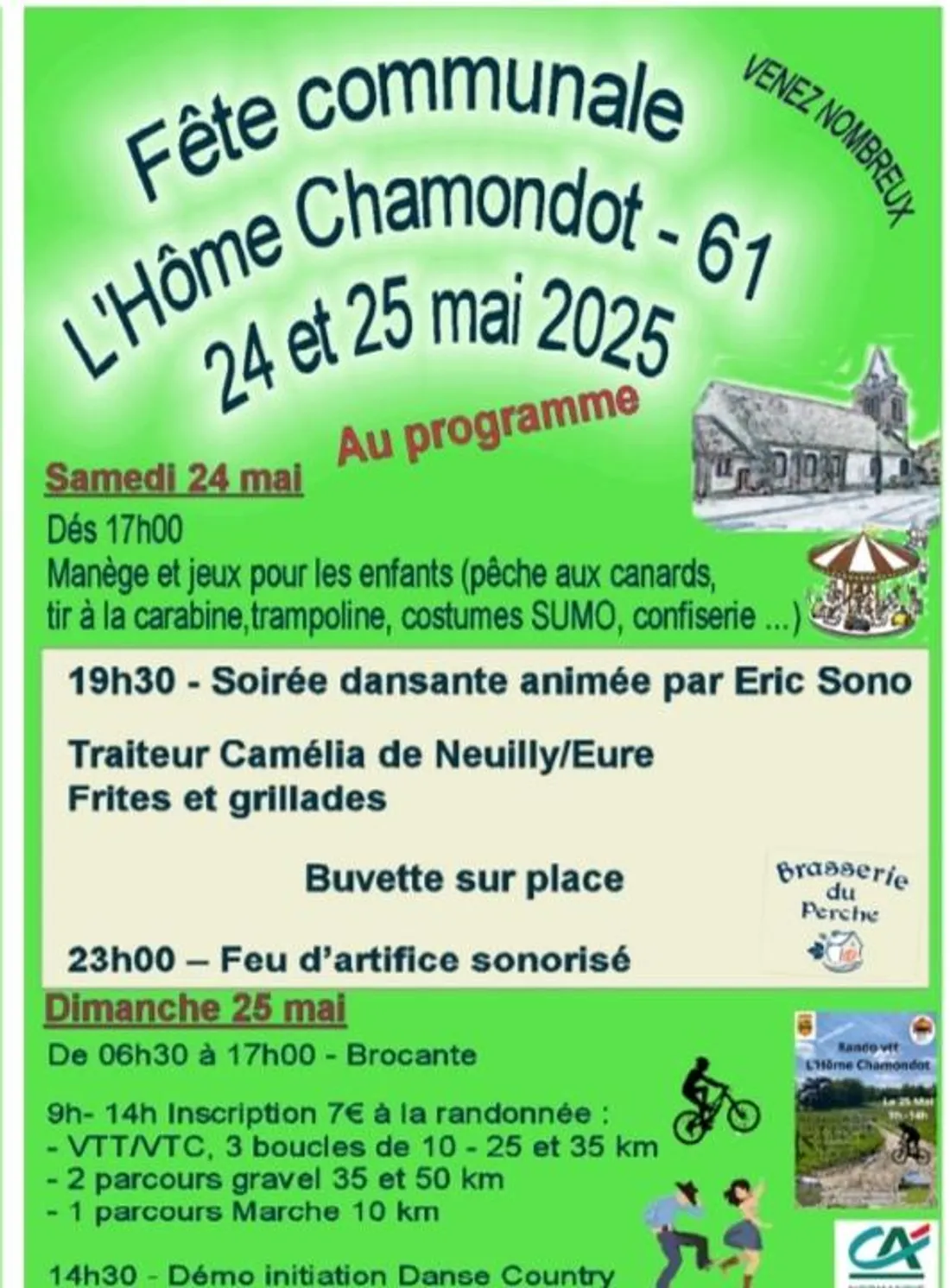 L'HÔME-CHAMONDOT (61) - Fête du village
