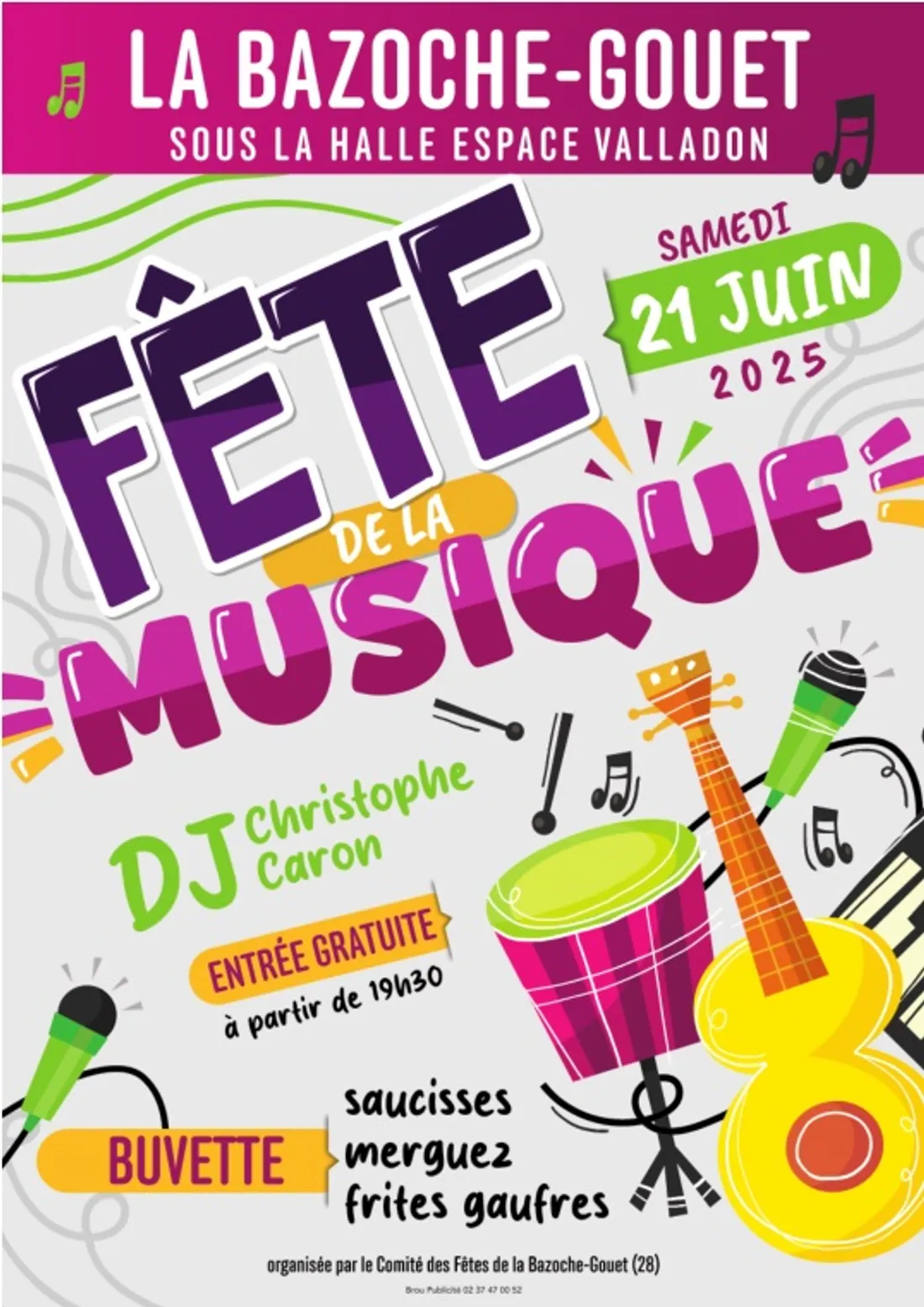 LA BAZOCHE-GOUËT - Fête de la musique