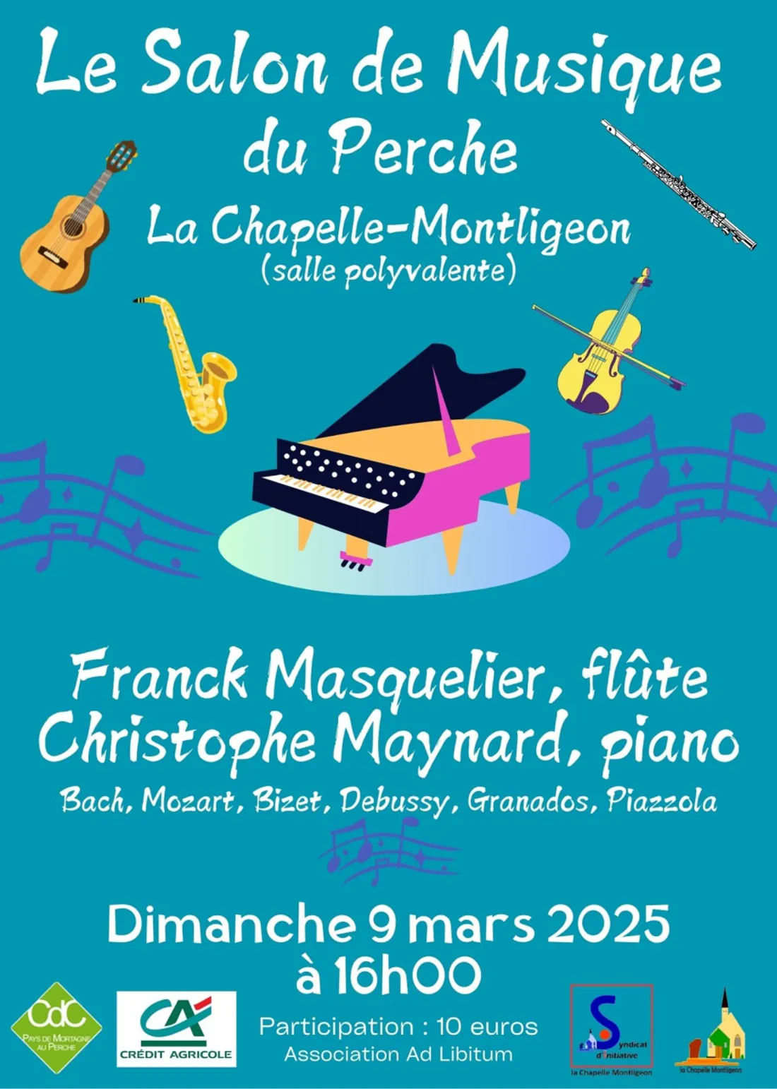 LA CHAPELLE-MONTLIGEON (61) - Le Salon de Musique du Perche