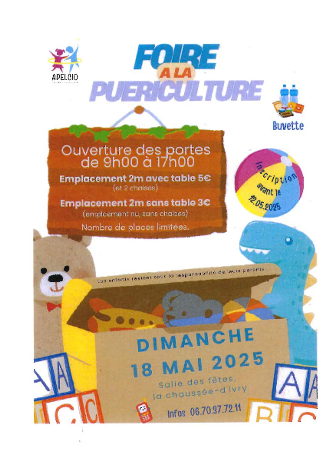 LA CHAUSSÉE-D'IVRY - Foire à la puériculture