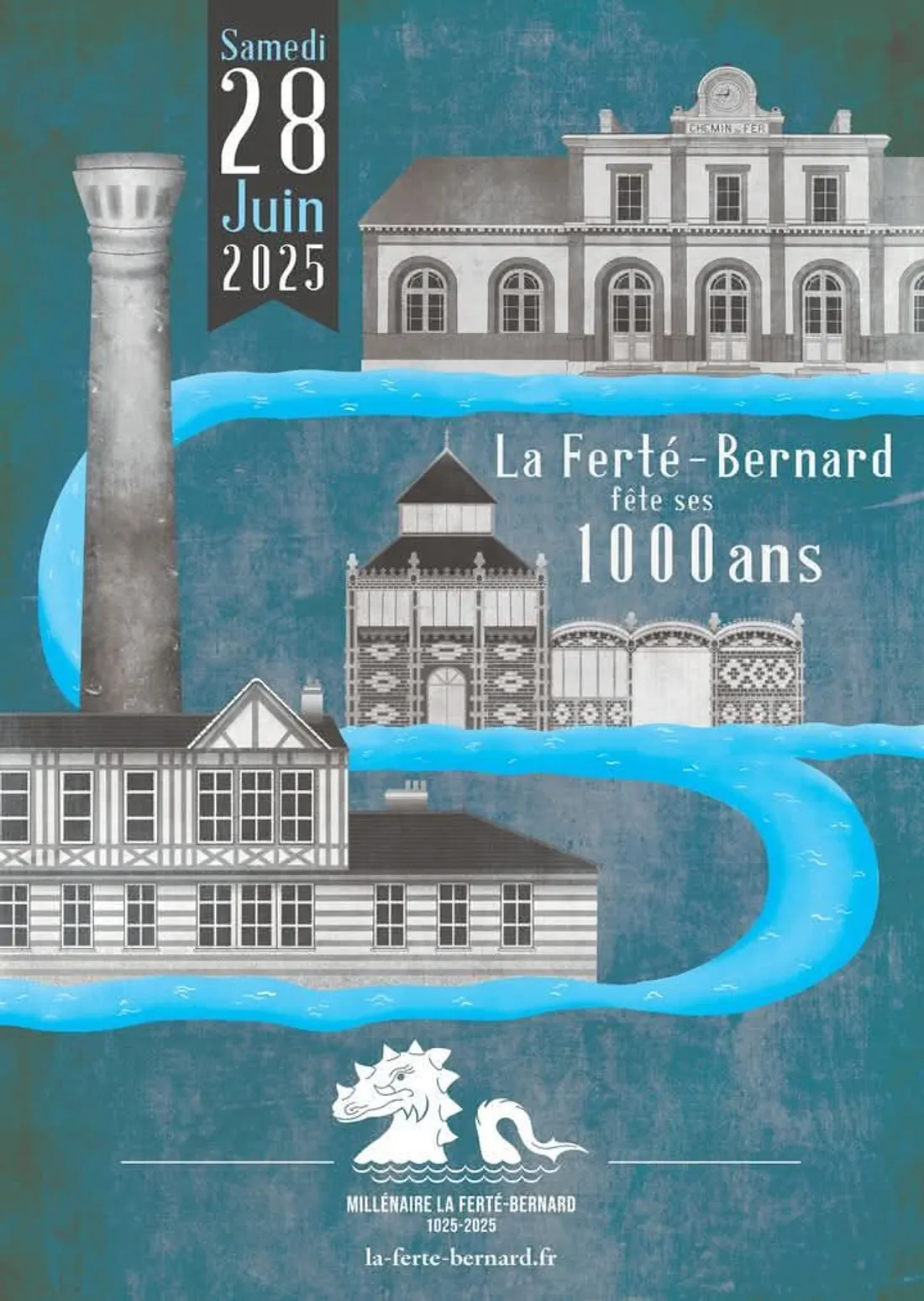 LA FERTÉ-BERNARD (72) - La Ferté-Bernard fête ses 1000 ans