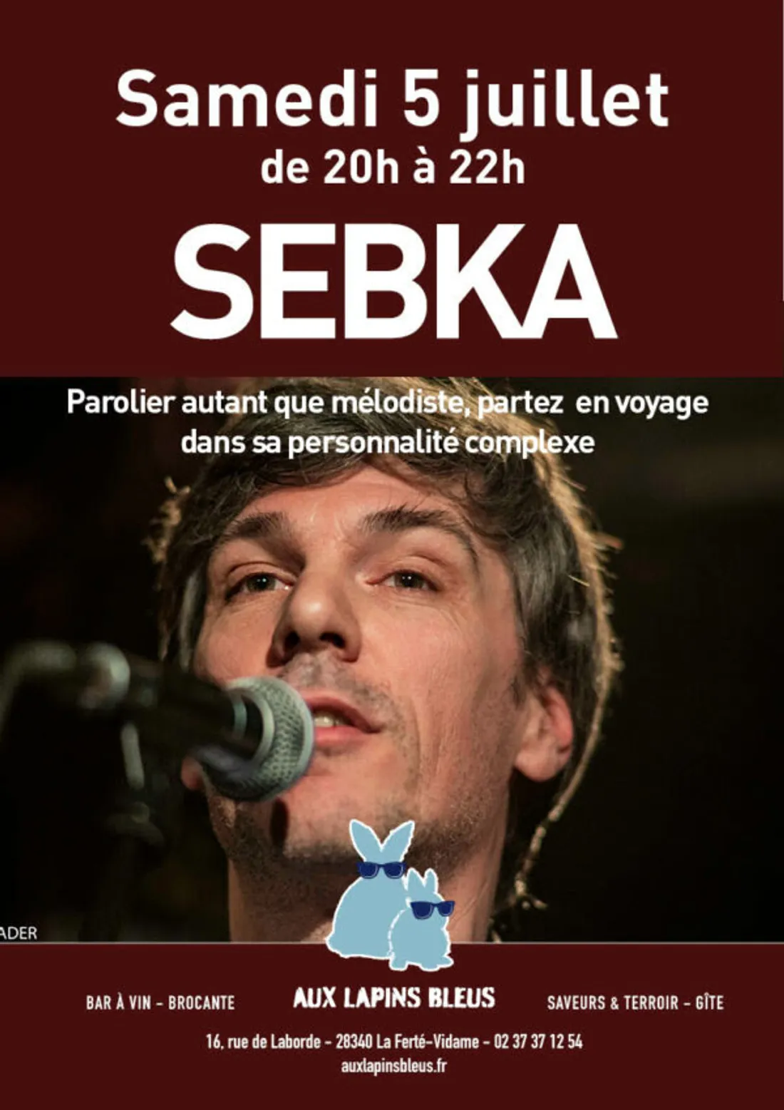 LA FERTÉ-VIDAME - Concert : Sebka