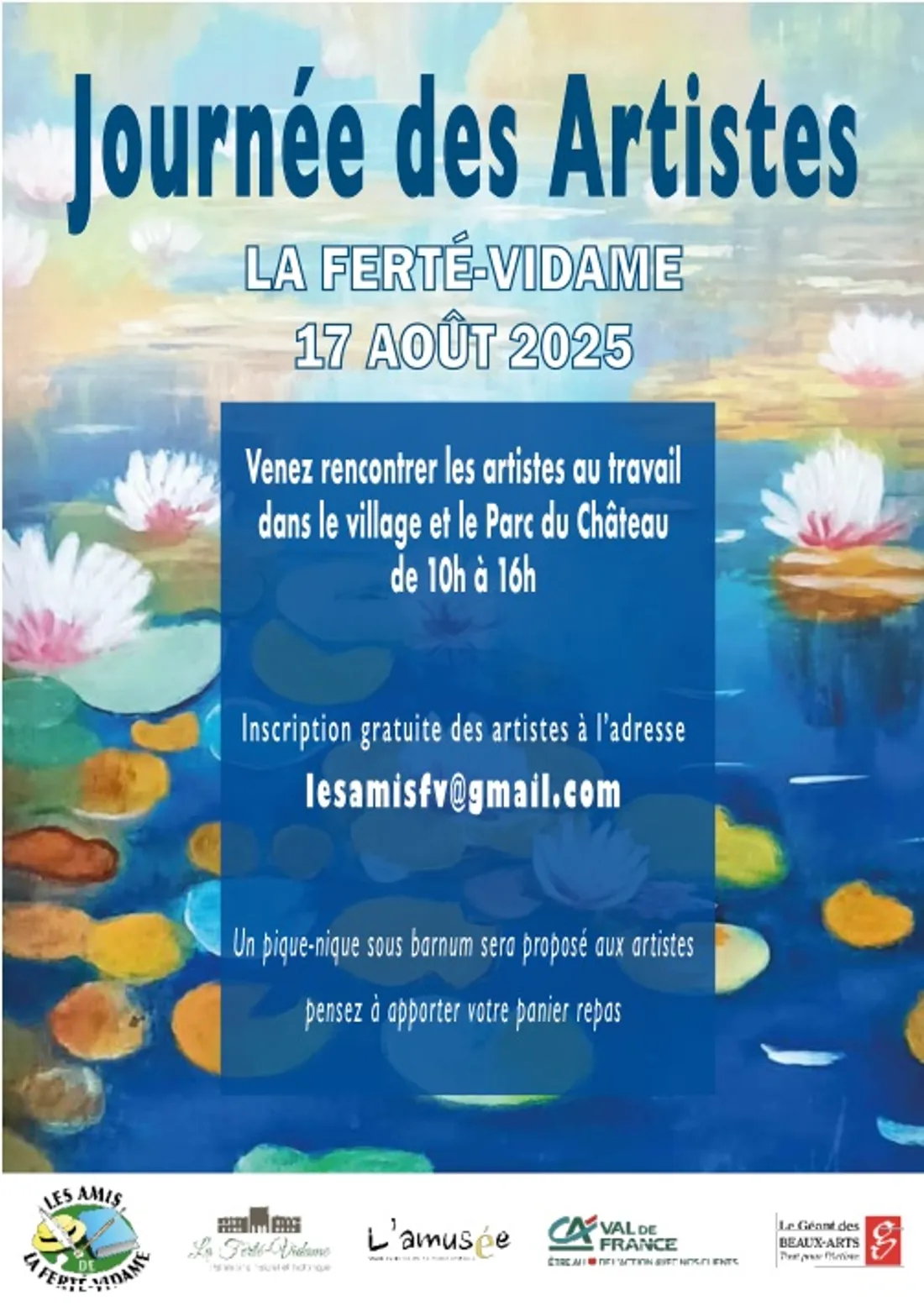 LA FERTÉ-VIDAME - Journée des artistes
