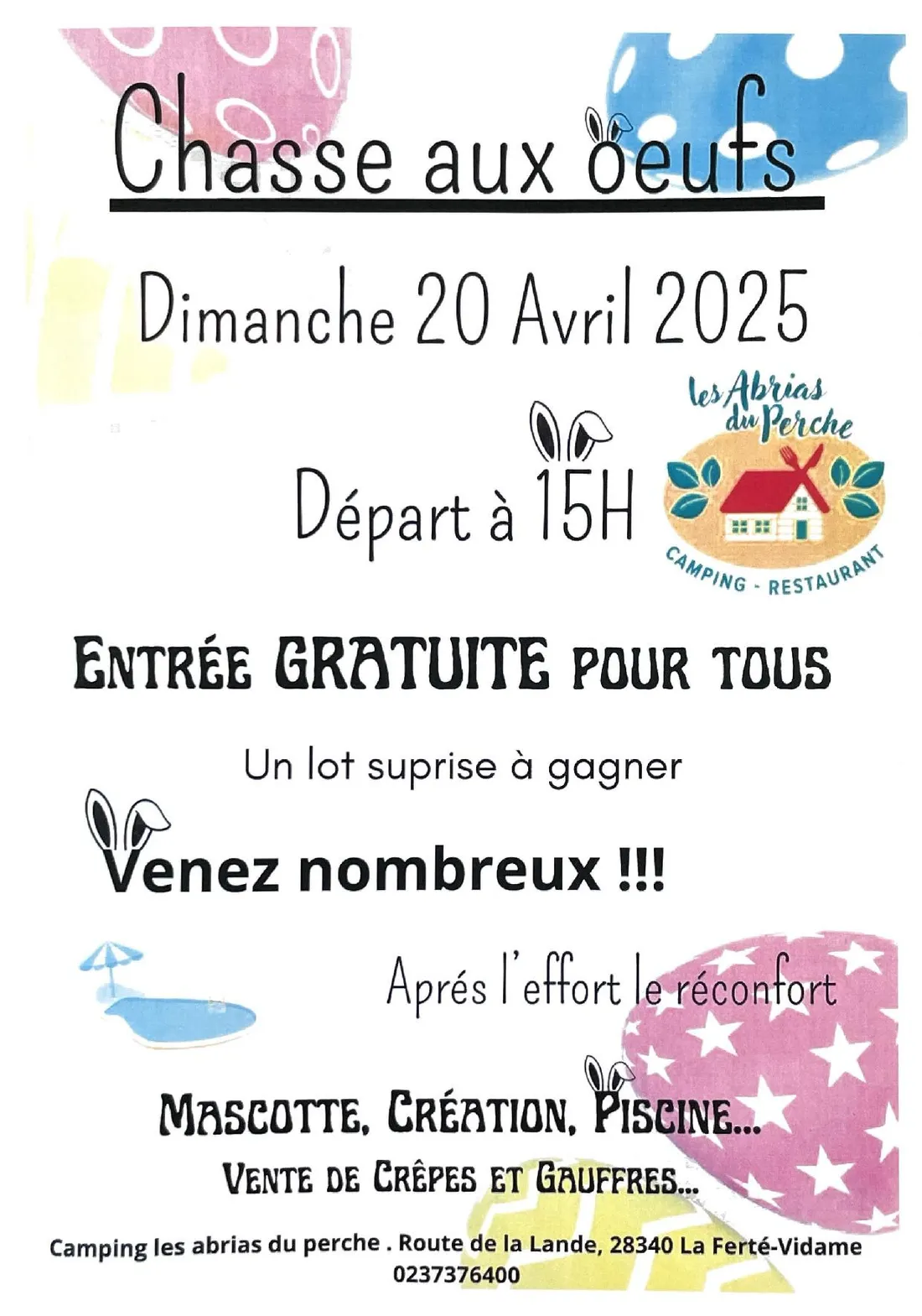 LA FERTÉ-VIDAME - Chasse aux œufs
