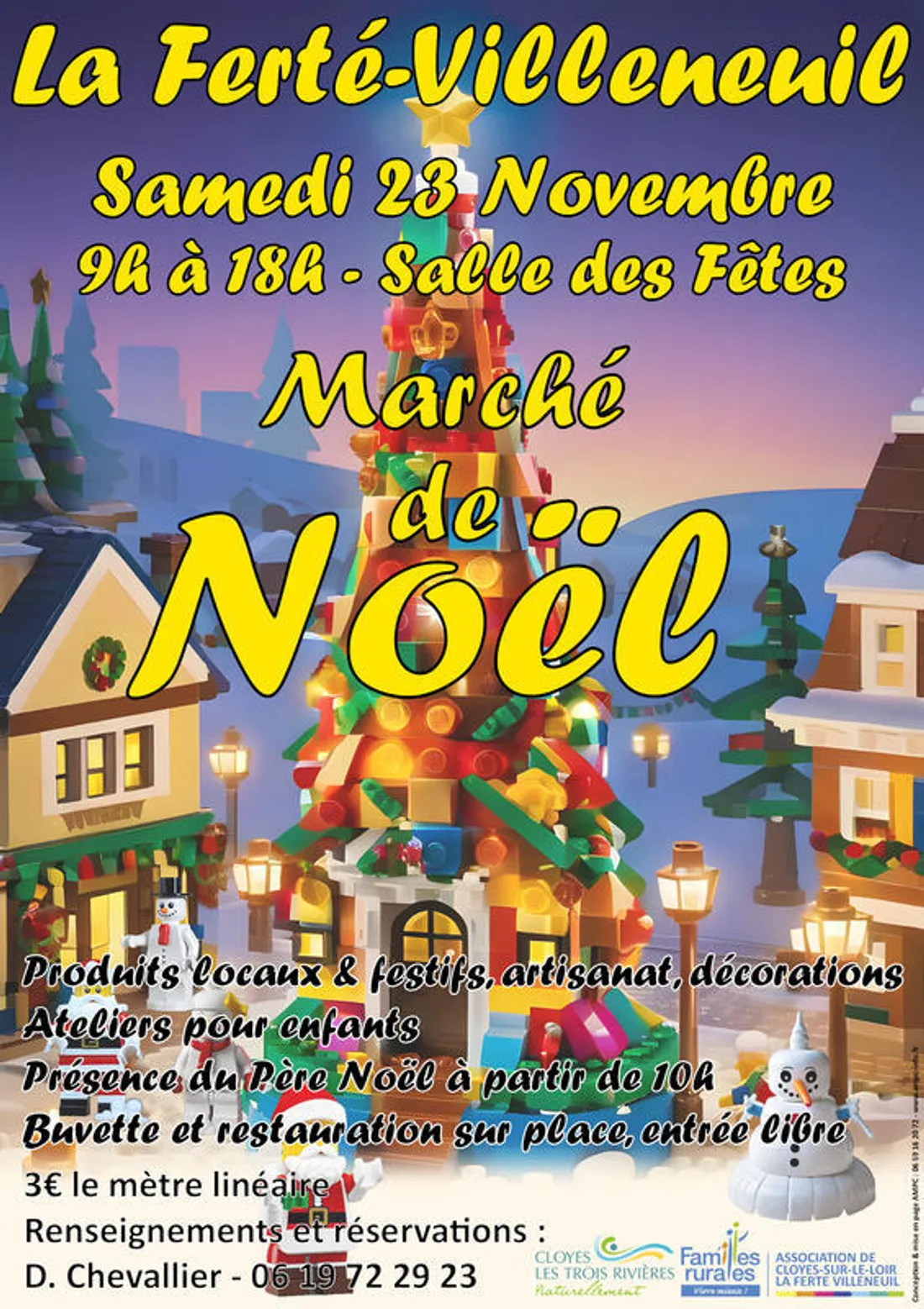 LA FERTÉ-VILLENEUIL - Marché de Noël