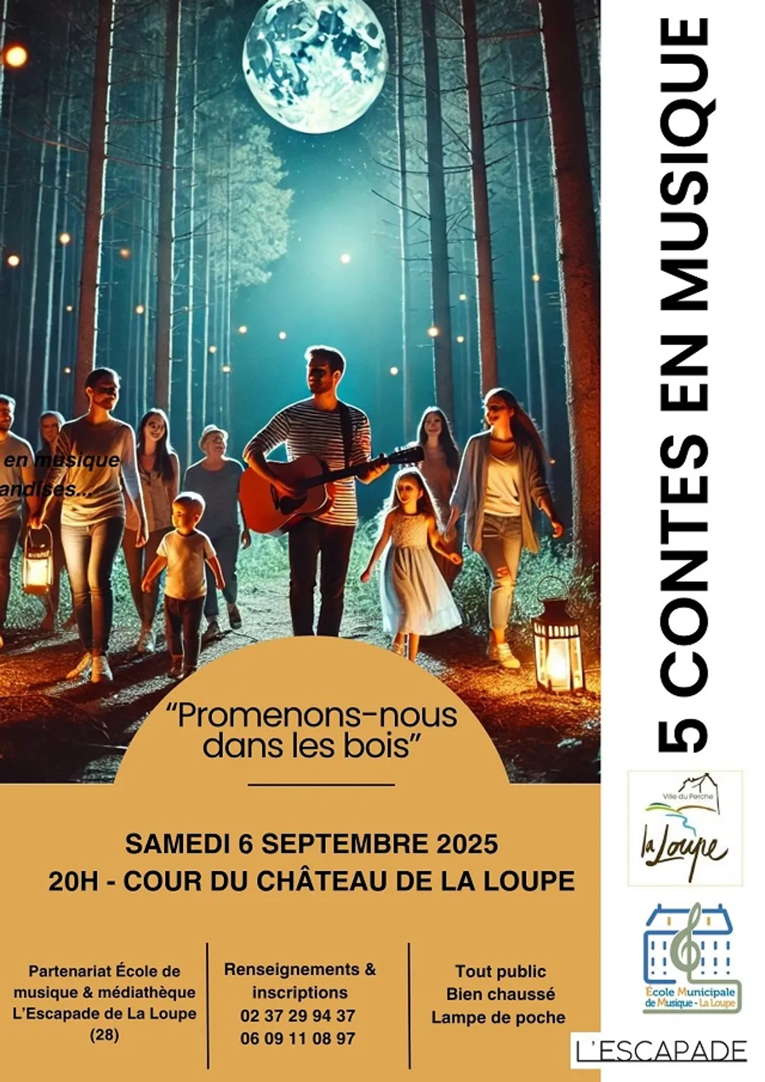 LA LOUPE - Contes en musique : Promenons-nous dans les bois