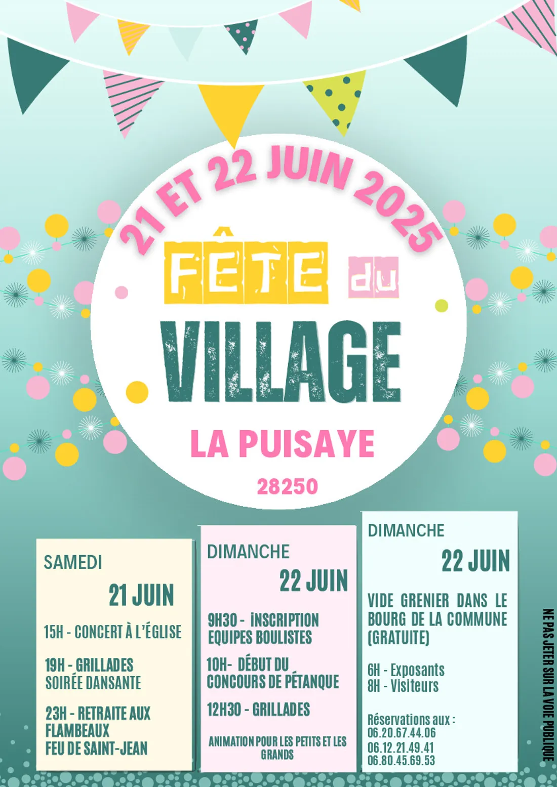 LA PUISAYE - Fête du village