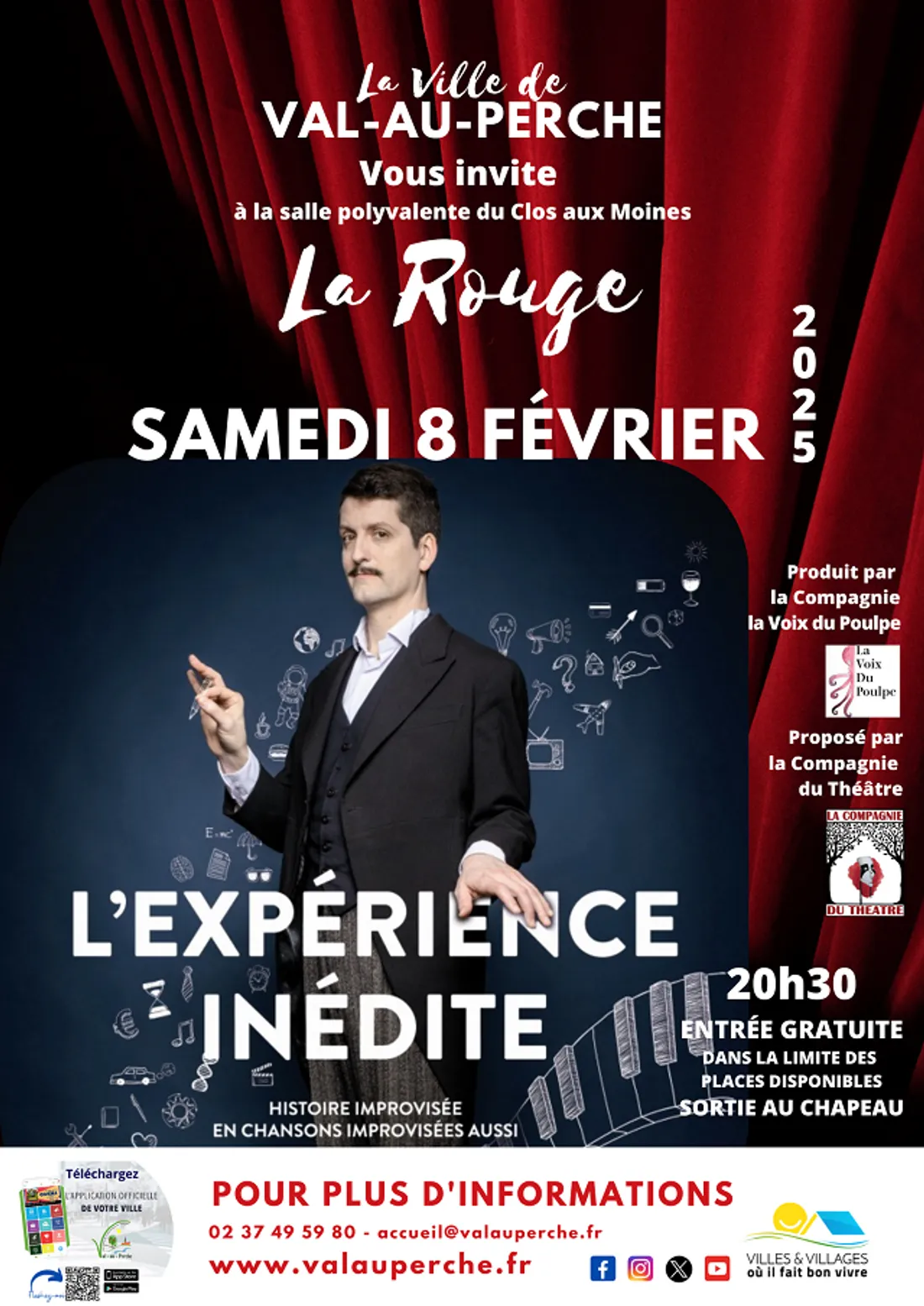 LA ROUGE (61) - Spectacle : L'expérience inédite