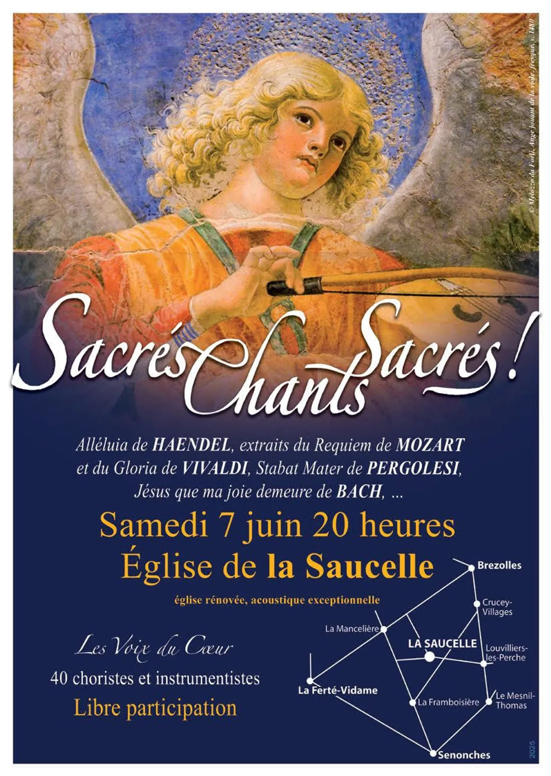 LA SAUCELLE - Concert : Sacrés chants Sacrés