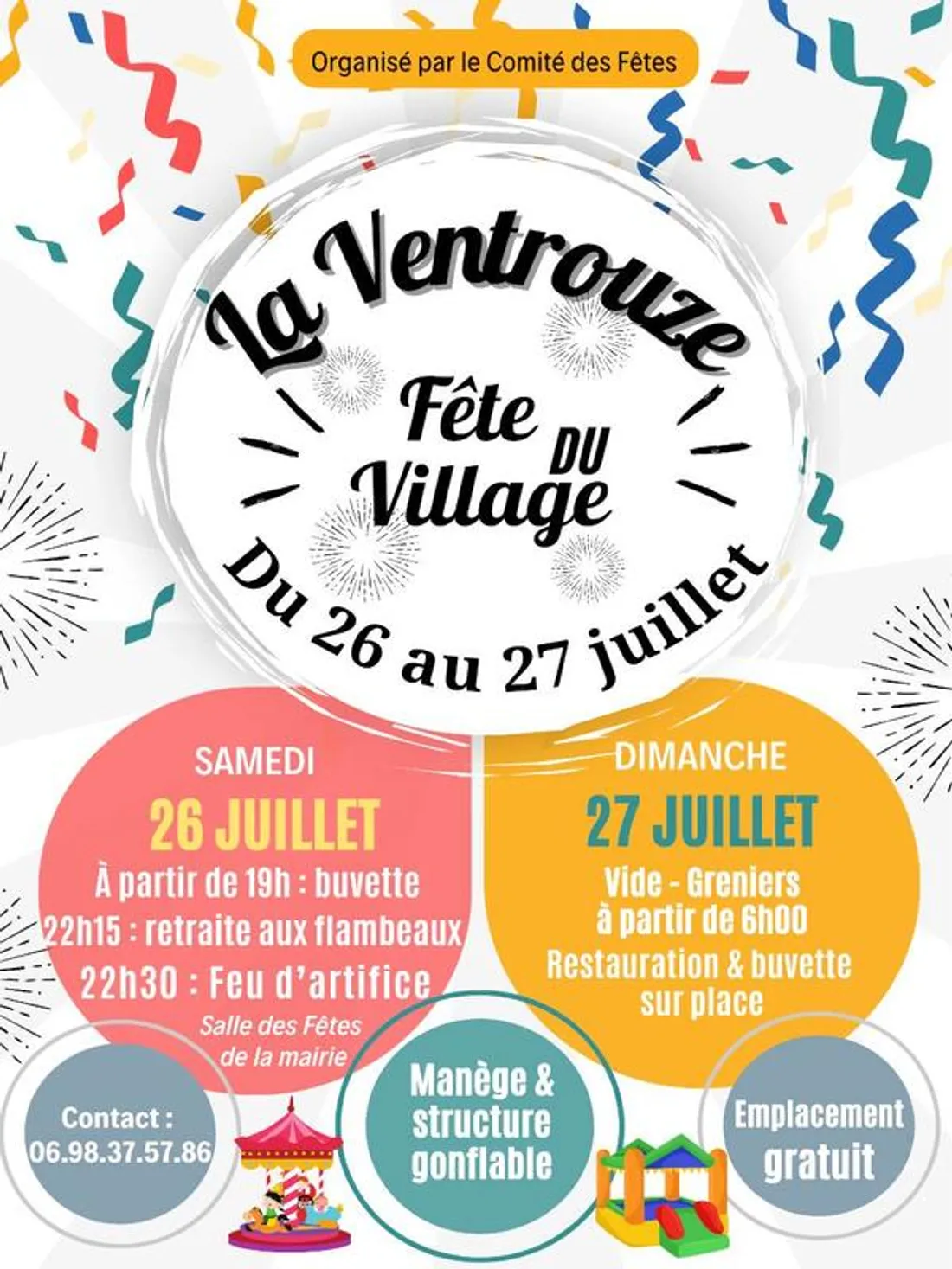 LA VENTROUZE - Fête du village