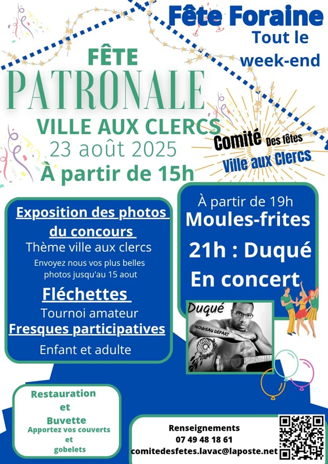 LA VILLE-AUX-CLERCS (41) - Fête patronale