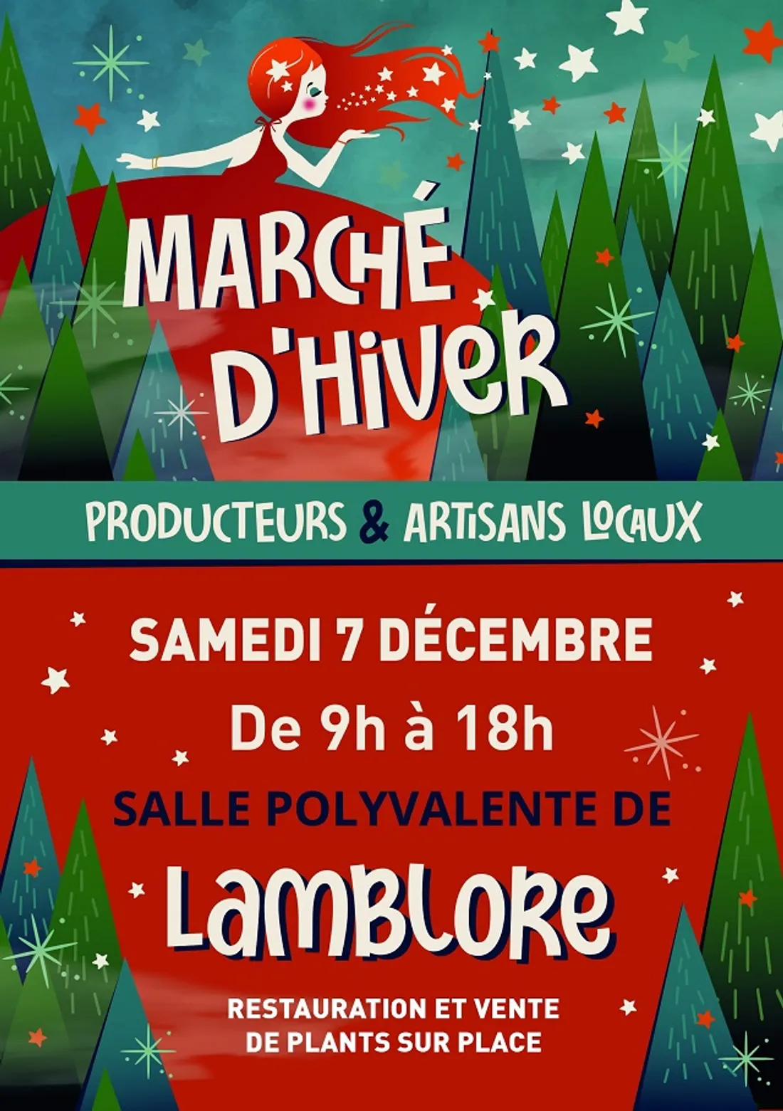 LAMBLORE - Marché d'hiver producteurs et artisans locaux