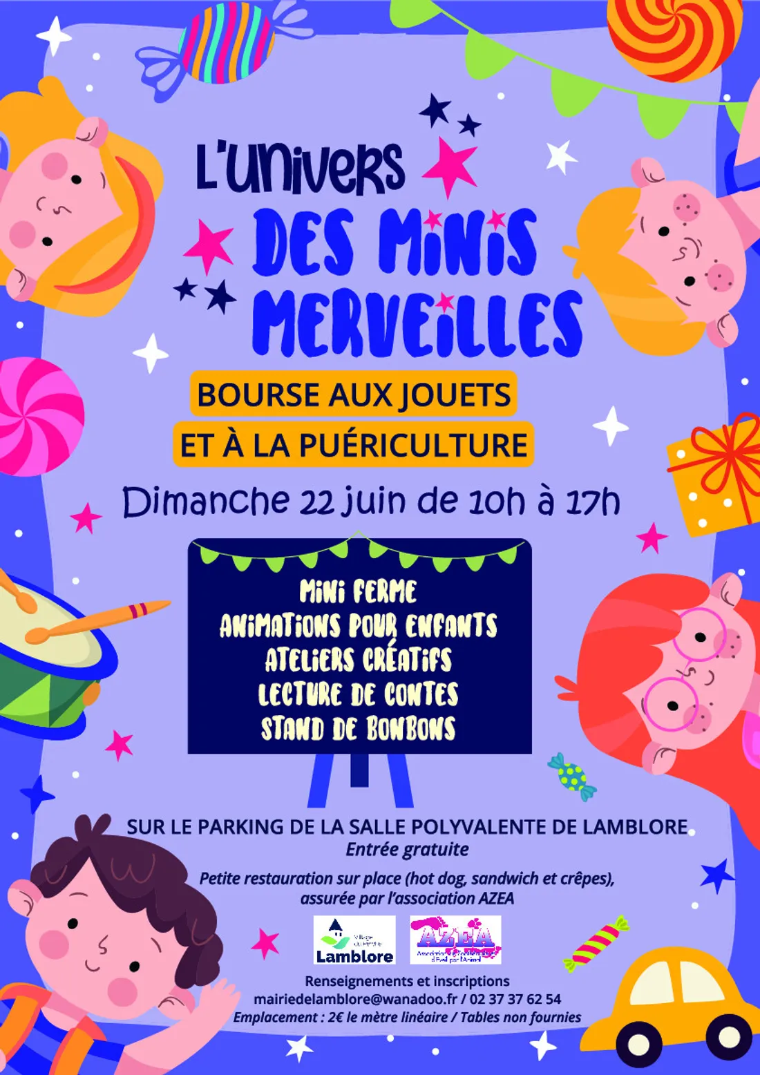 LAMBLORE - Bourse aux jouets et à la puériculture