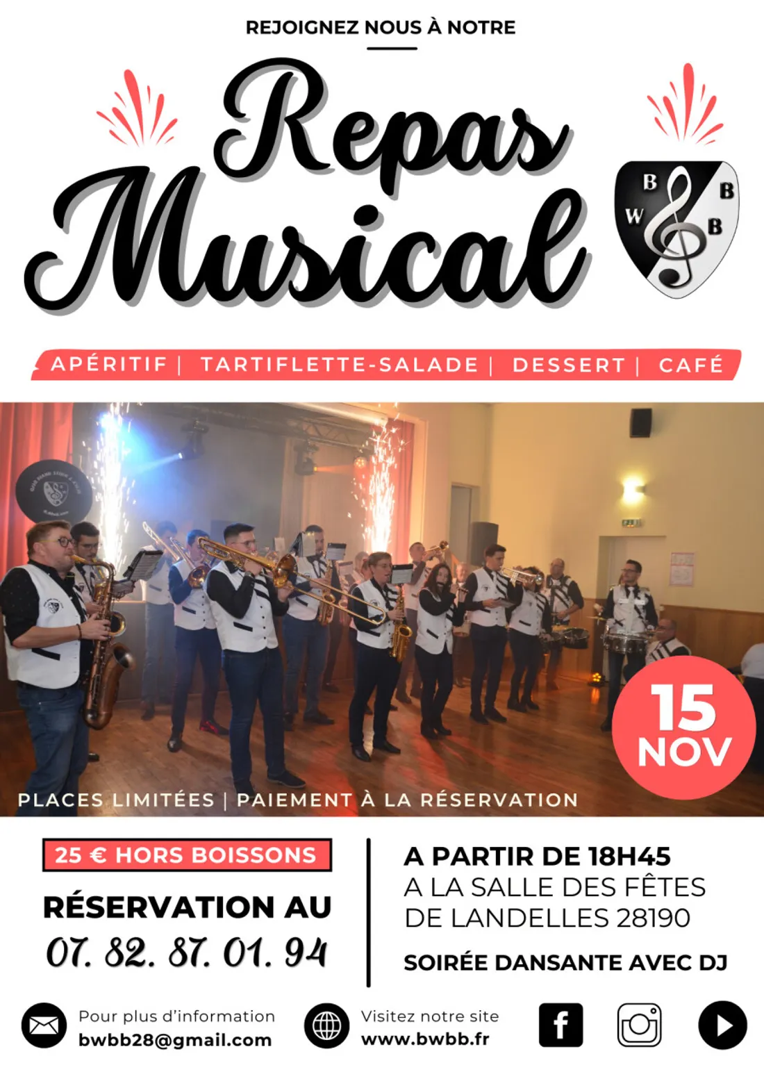 LANDELLES - Repas musical
