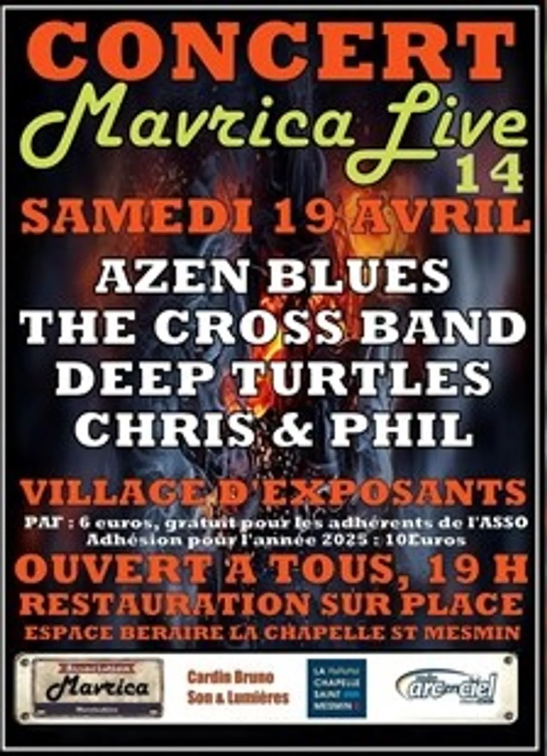 LA CHAPELLE-SAINT-MESMIN (45) - Concert : Mavricalive